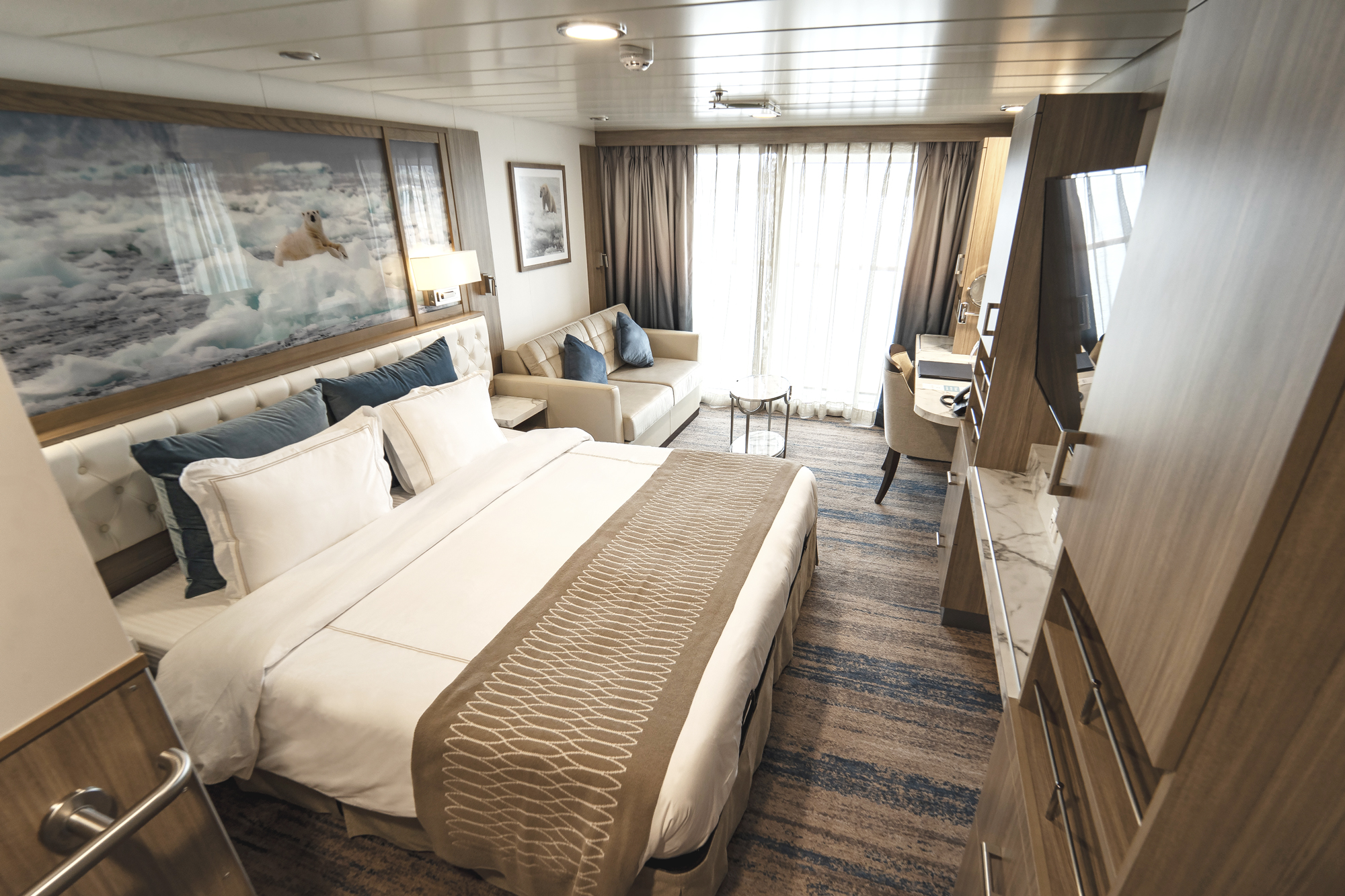 Aurora Expeditions Greg Mortimer Balcony Stateroom A.jpg